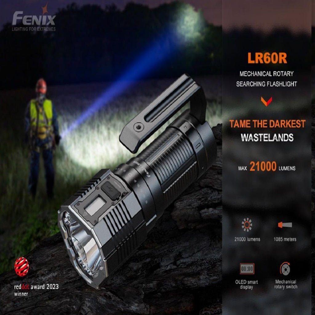 Linterna Fénix LR-60R de 21000 Lúmenes