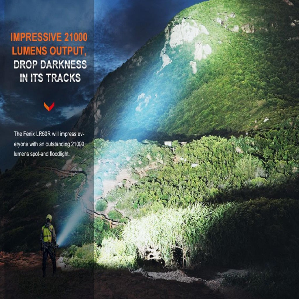 Linterna Fénix LR-60R de 21000 Lúmenes