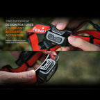 Linterna Frontal Fenix HP12R-T Roja
