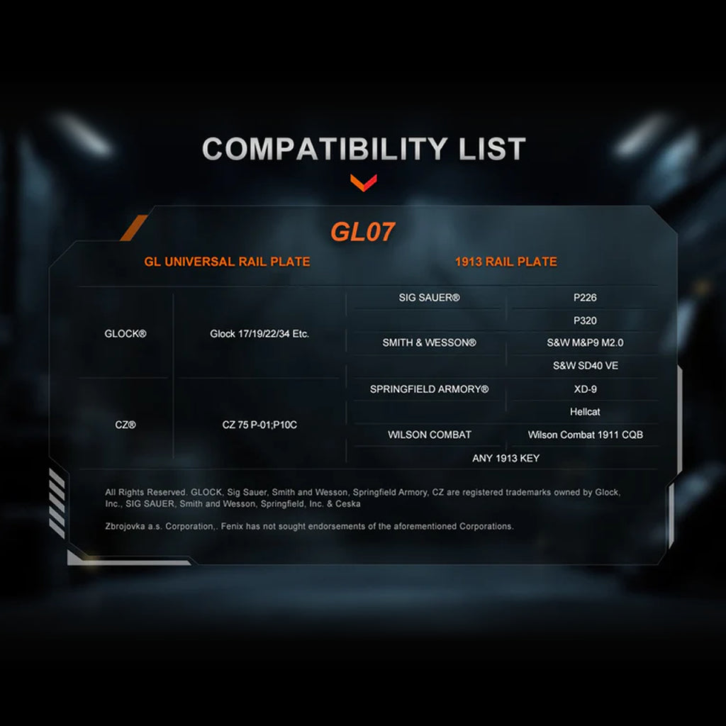 Linterna Fenix GL07 Pistola
