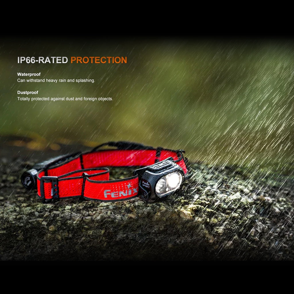 Linterna Frontal Fenix HP12R-T Roja