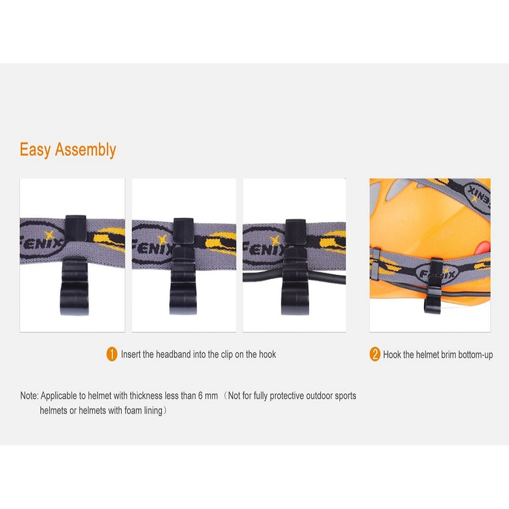 Clip Fénix ALD-02 para casco