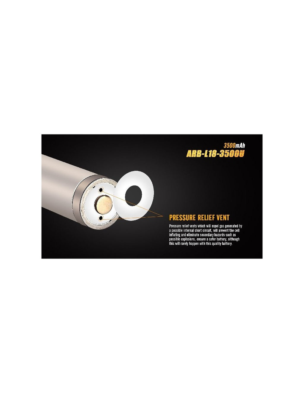Bateria Fenix ARB-L18 3500U MAH/18650