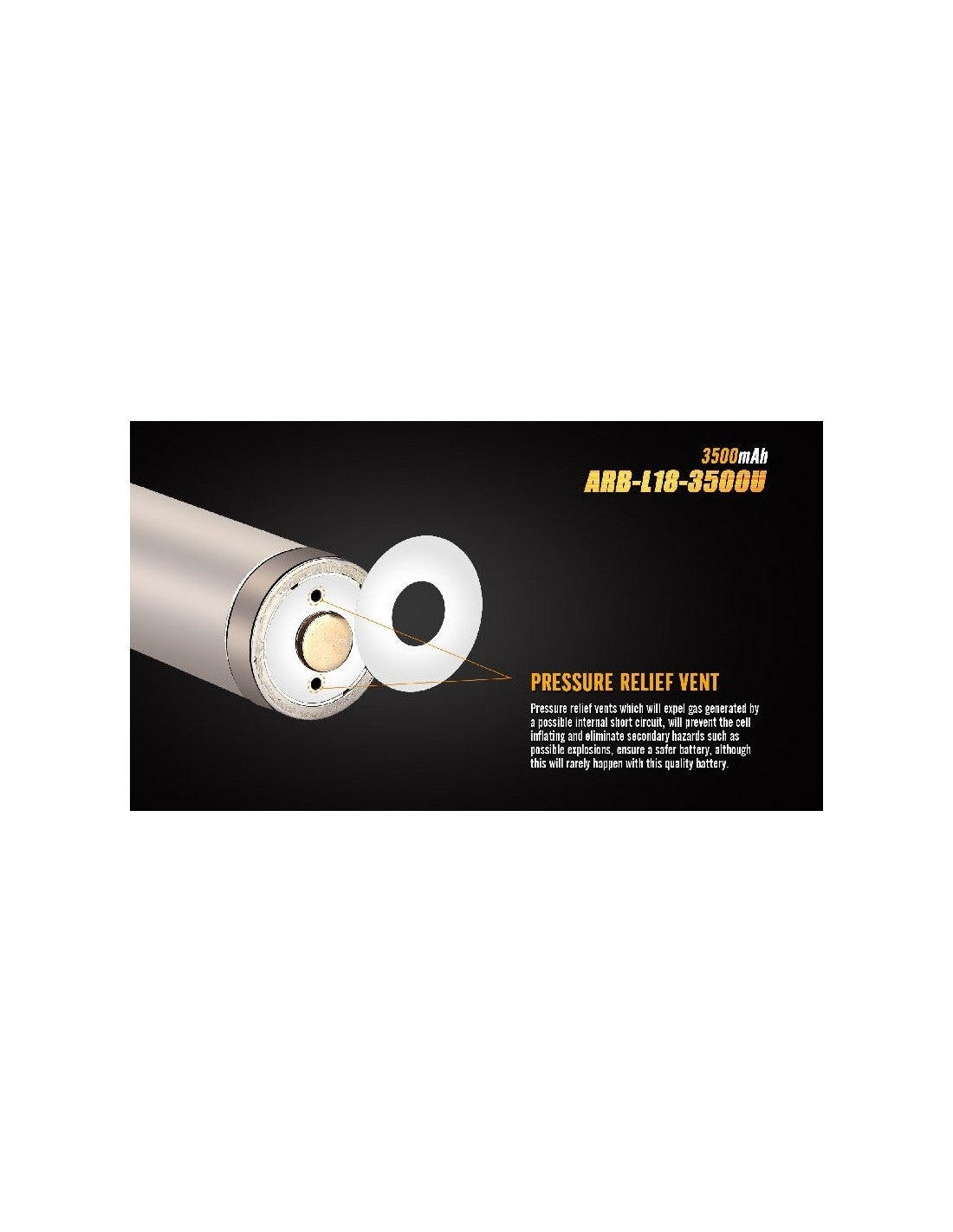 Bateria Fenix ARB-L18 3500U MAH/18650