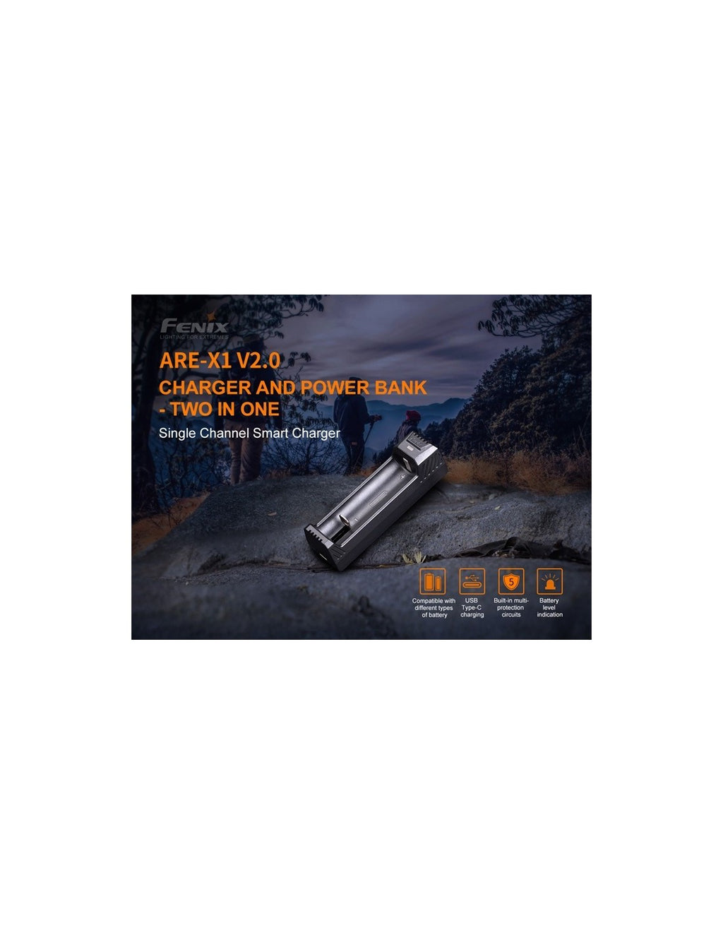 Cargador Inteligente Fenix ARE- X1 V2.0