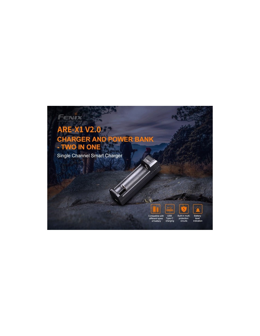 Cargador Inteligente Fenix ARE- X1 V2.0