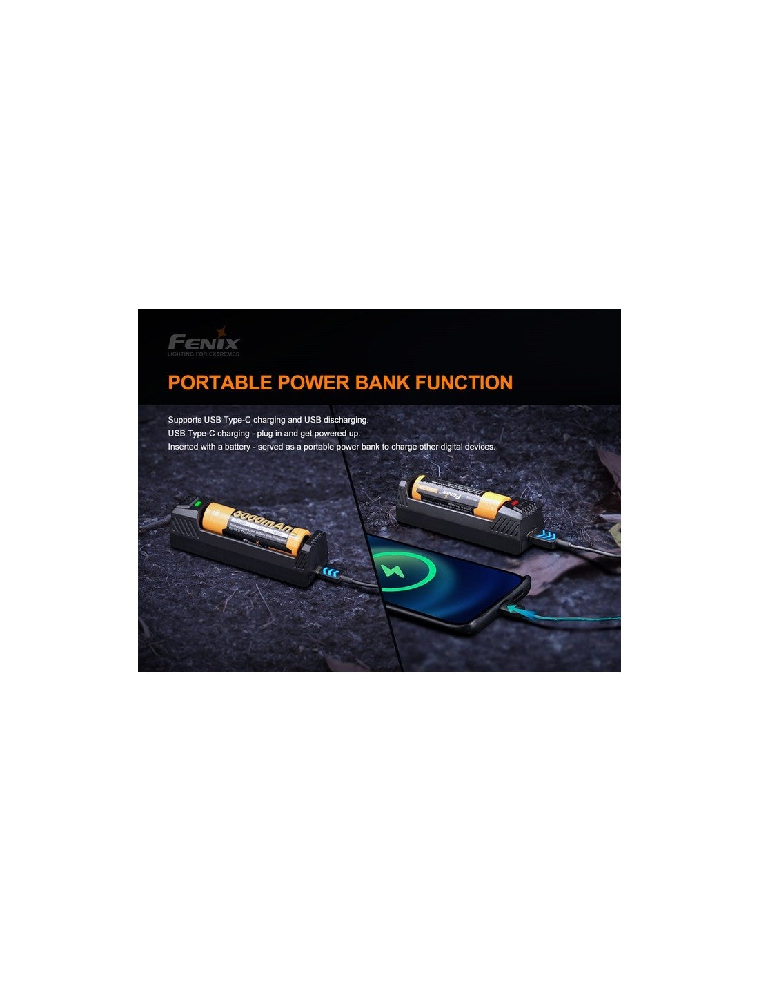 Cargador Inteligente Fenix ARE- X1 V2.0