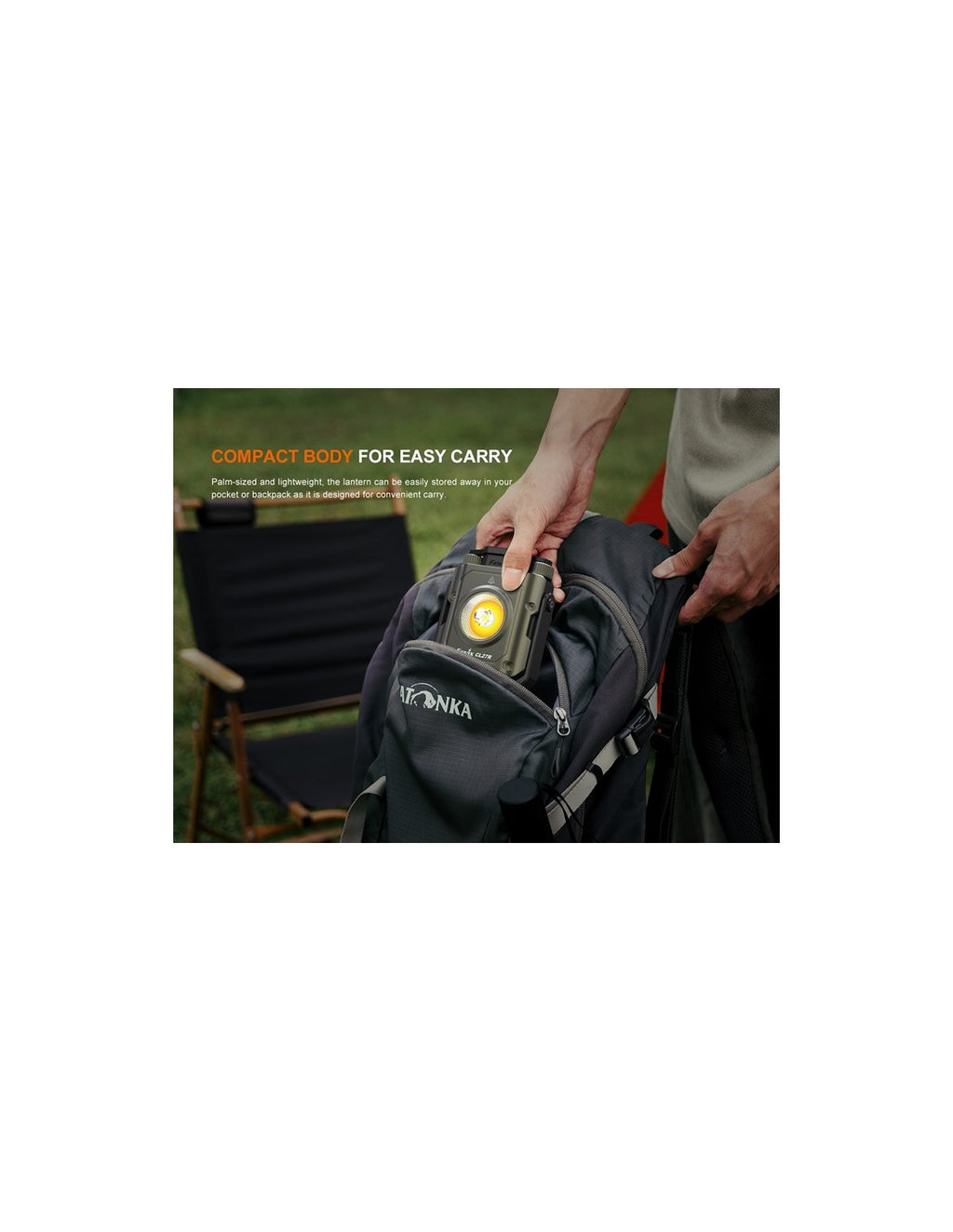 Linterna Fénix CL-27R Camping