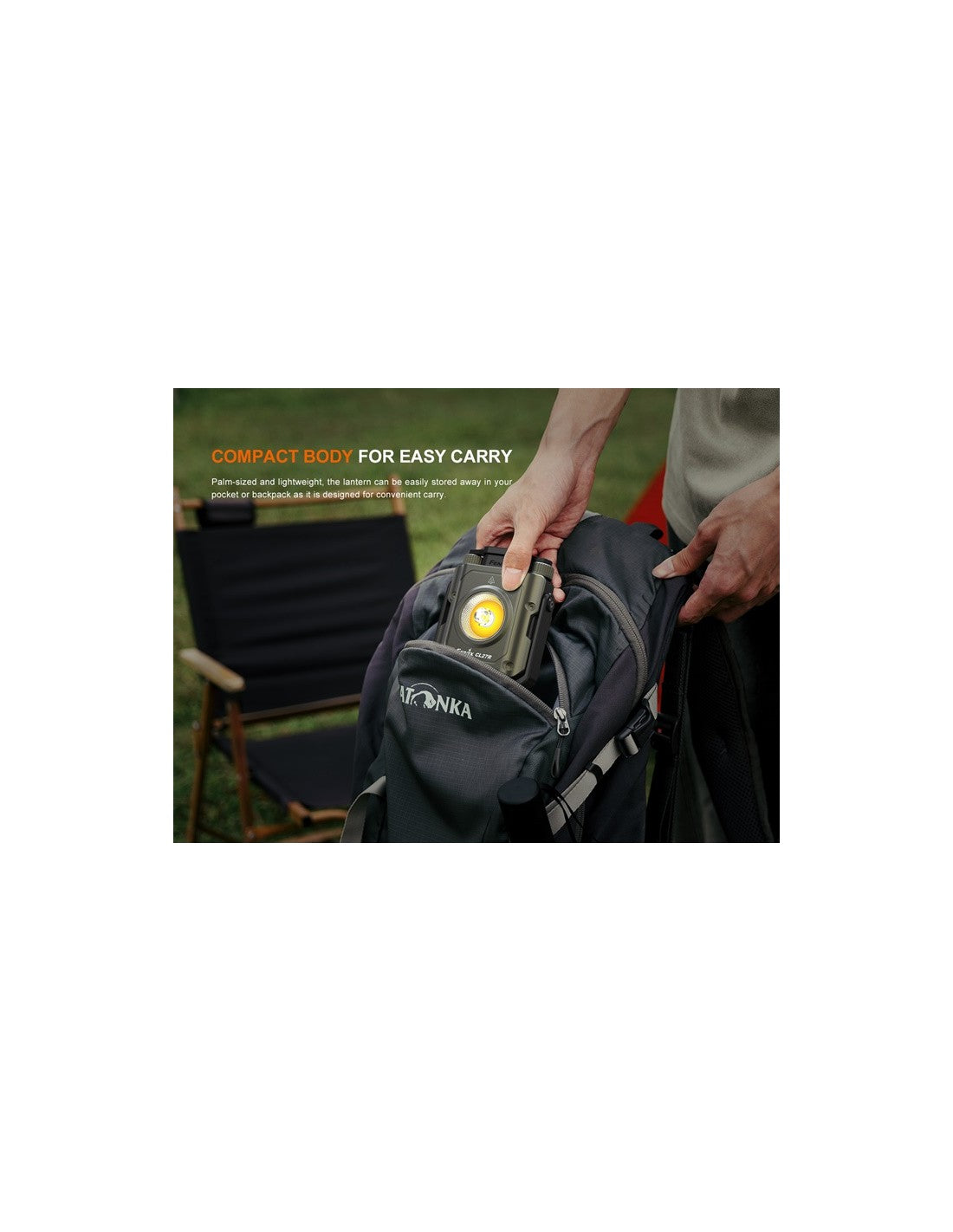 Linterna Fénix CL-27R Camping