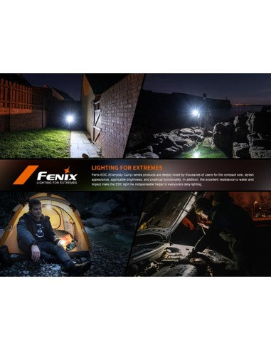 Linterna Fenix E08R UE Negra