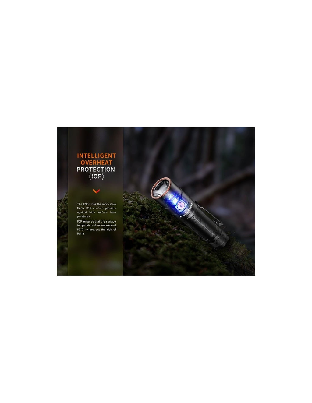 Linterna Fenix E-35R Recargable