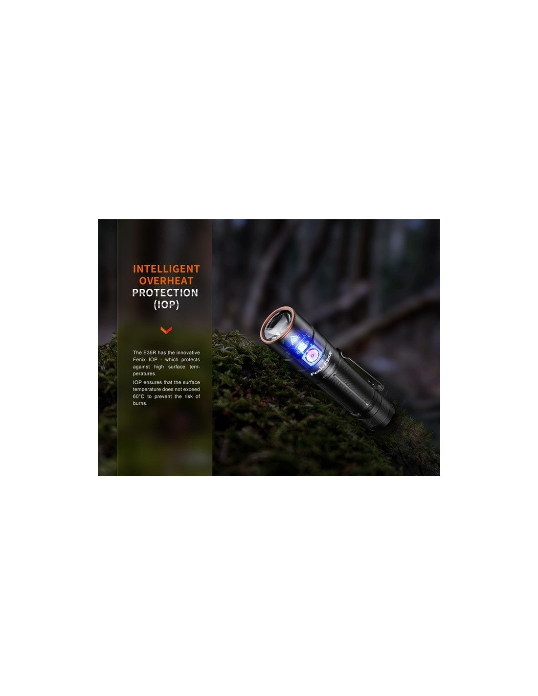 Linterna Fenix E-35R Recargable