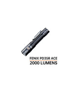 Linterna Fenix PD-35R ACE de 2000 Lúmenes