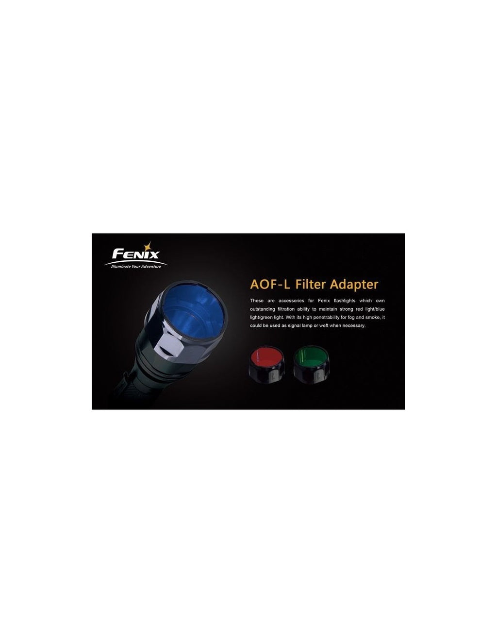 Filtro de Color Azul Fenix AOF-L
