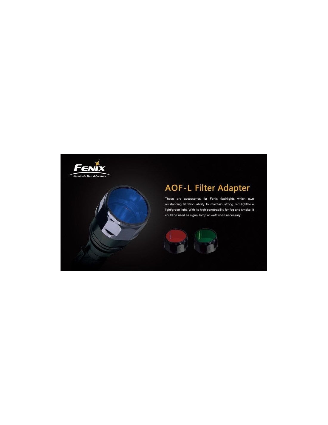 Filtro de Color Azul Fenix AOF-L