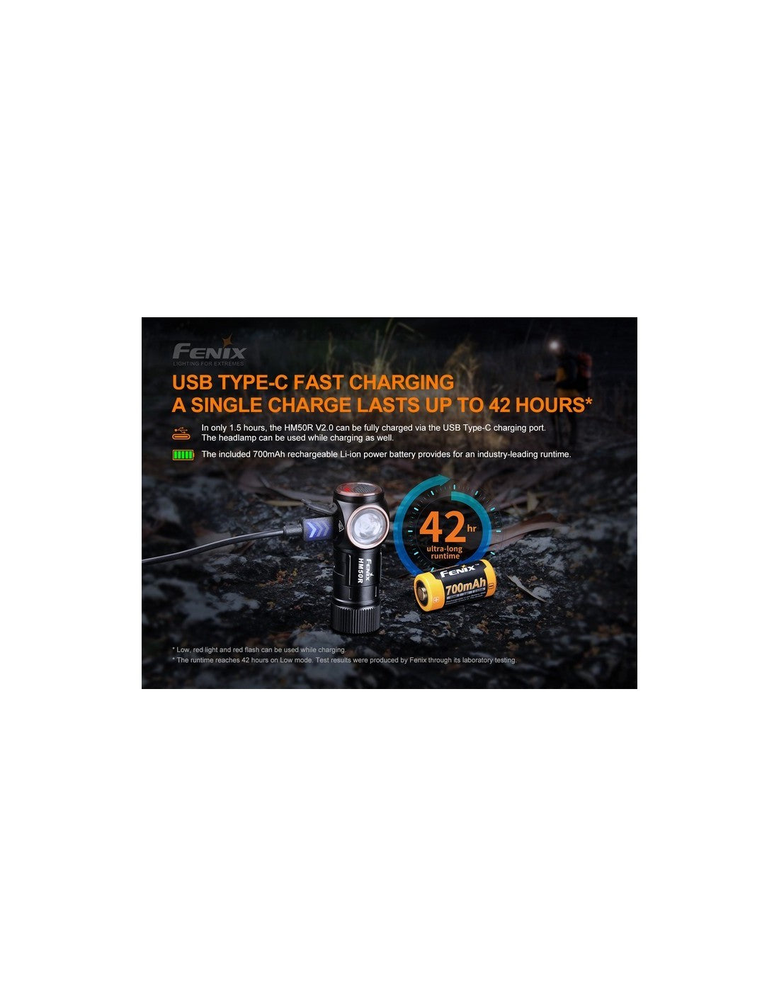 Linterna Frontal Fenix HM-50R v2.0