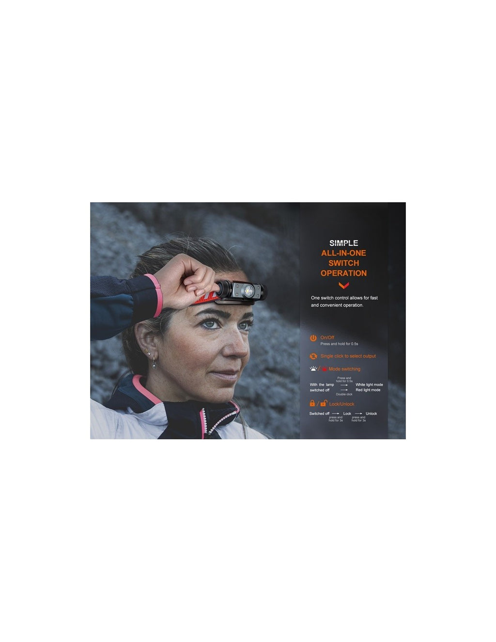 Linterna Frontal Fenix HM-62-T