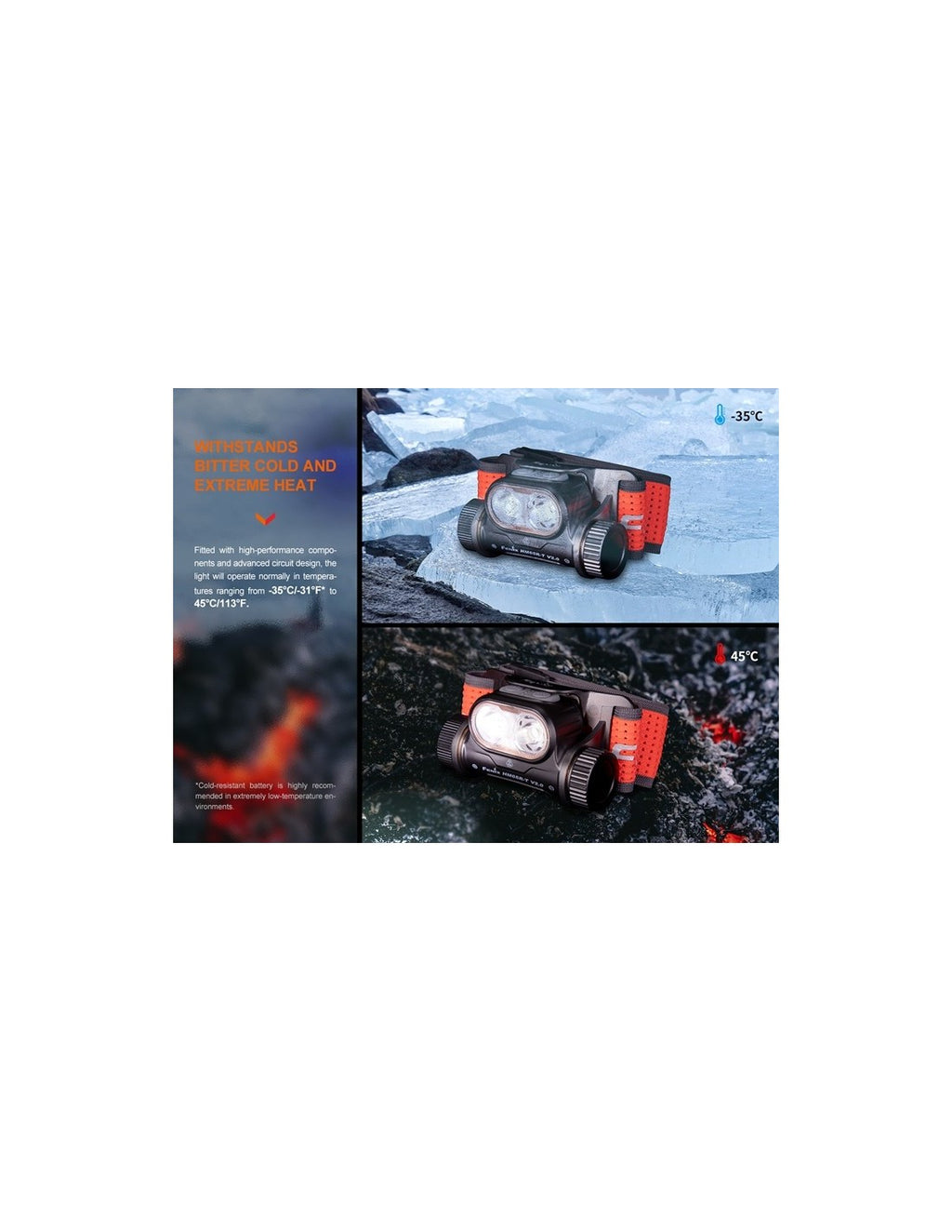 Linterna Frontal Fenix HM-65R-T v2.0