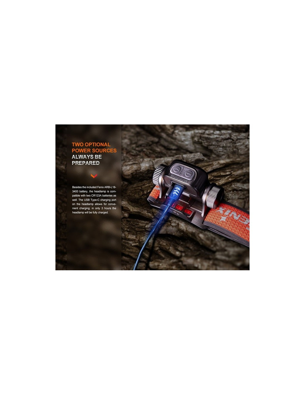 Linterna Frontal Fenix HM-65R-T v2.0