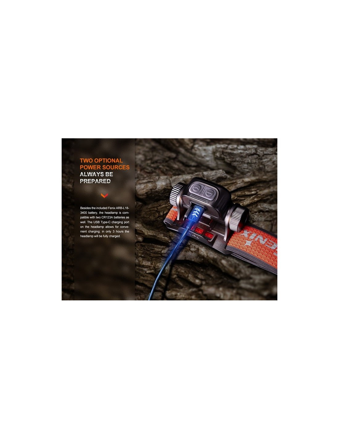 Linterna Frontal Fenix HM-65R-T v2.0