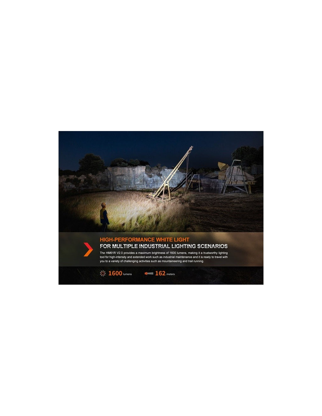 Linterna Frontal Fenix HM-61R v2.0