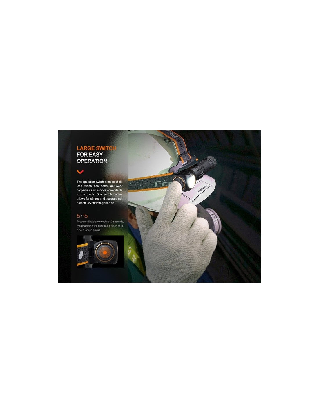 Linterna Frontal Fenix HM-61R v2.0