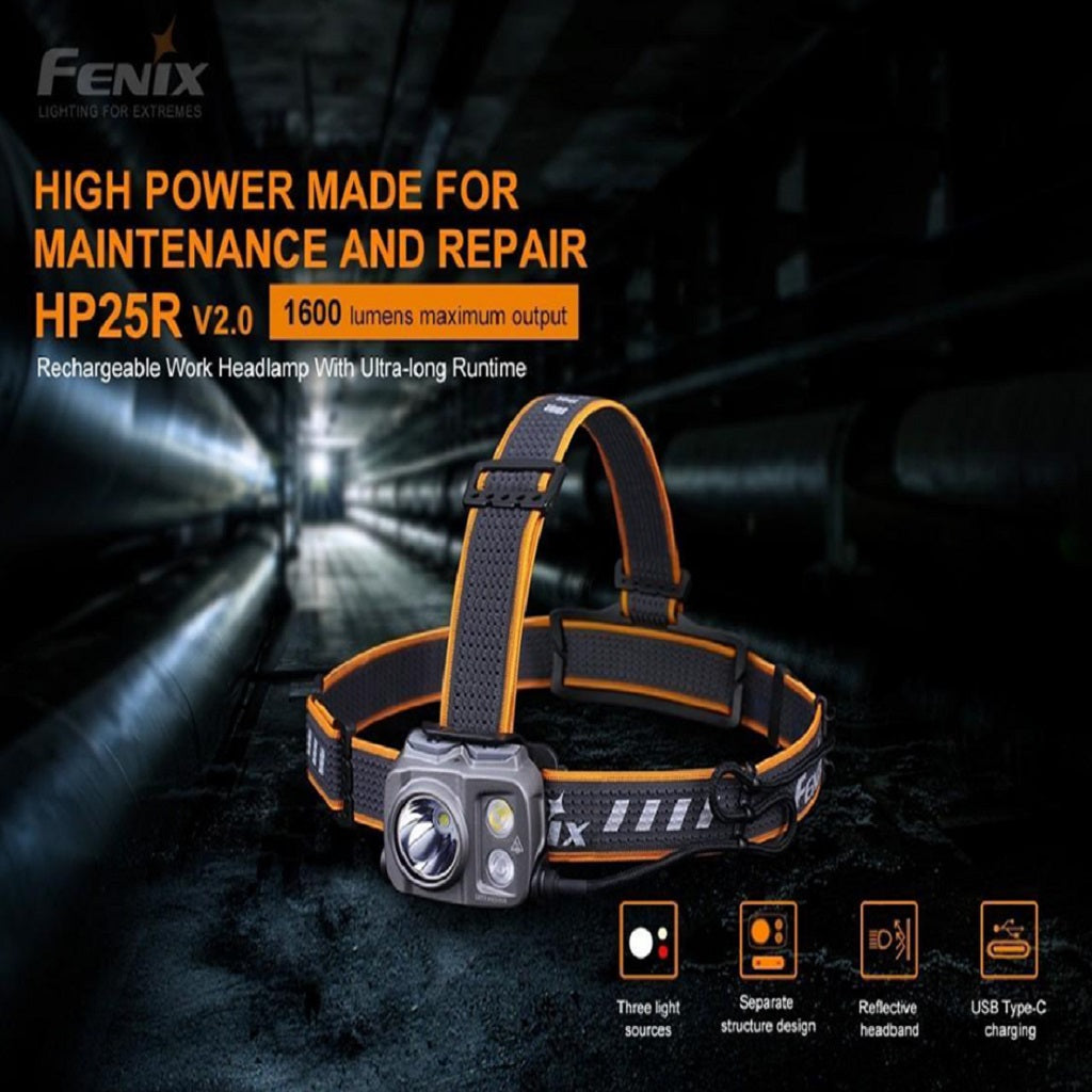 Linterna Frontal HP-25R v2.0