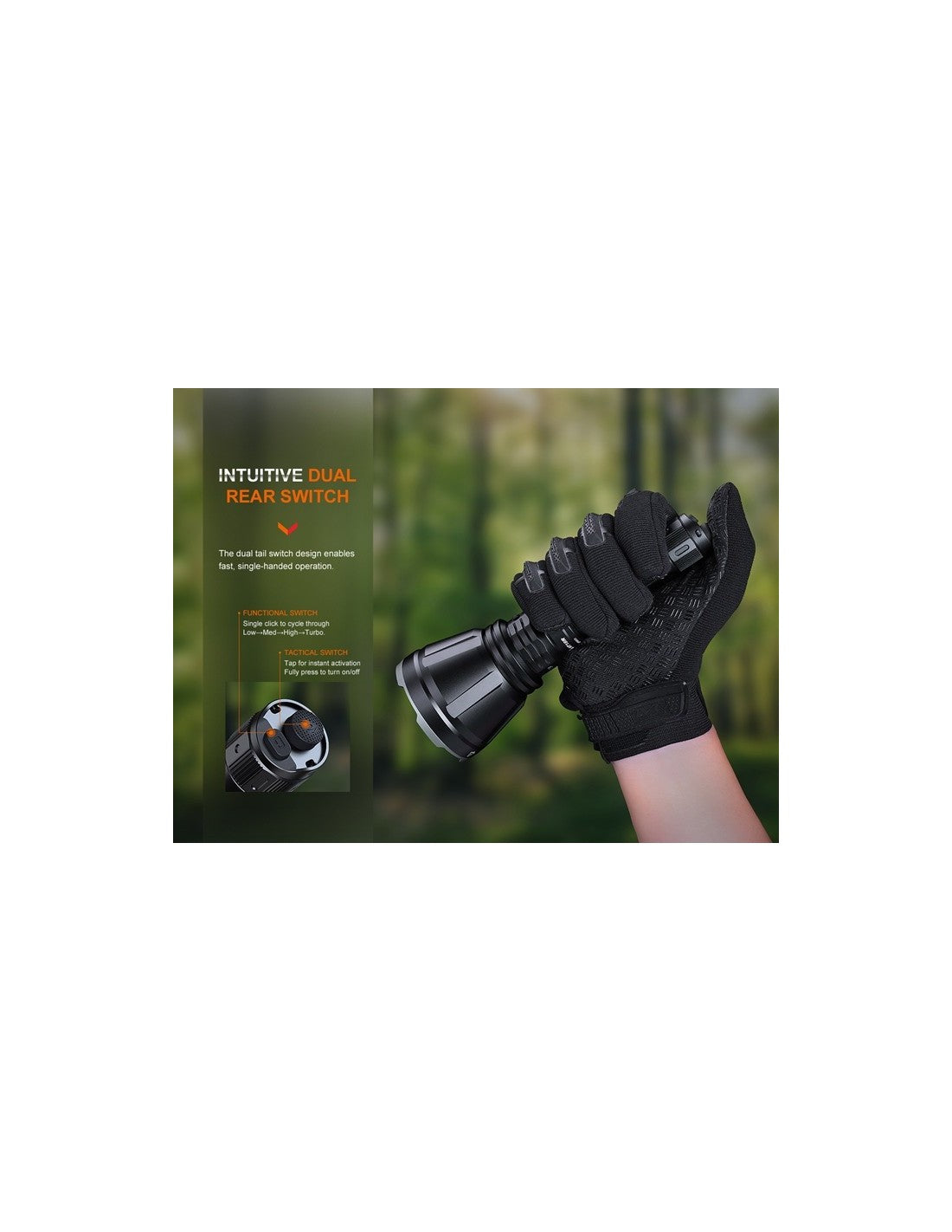 Fénix HT18R – Linterna Recargable