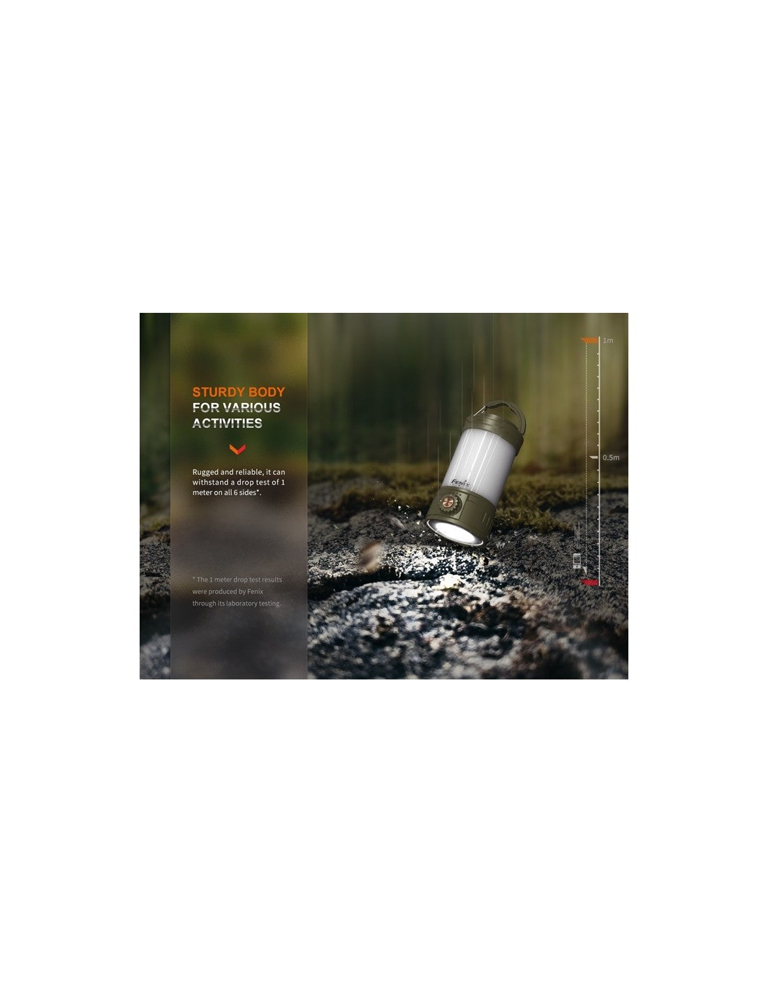 Linterna Fenix Camping CL26R Pro