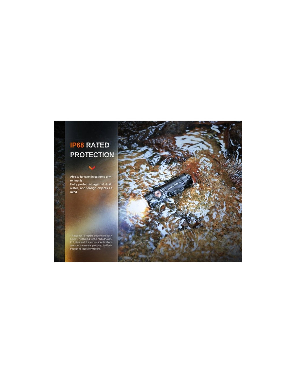 Linterna Fenix E-18R V2.0 Nebula