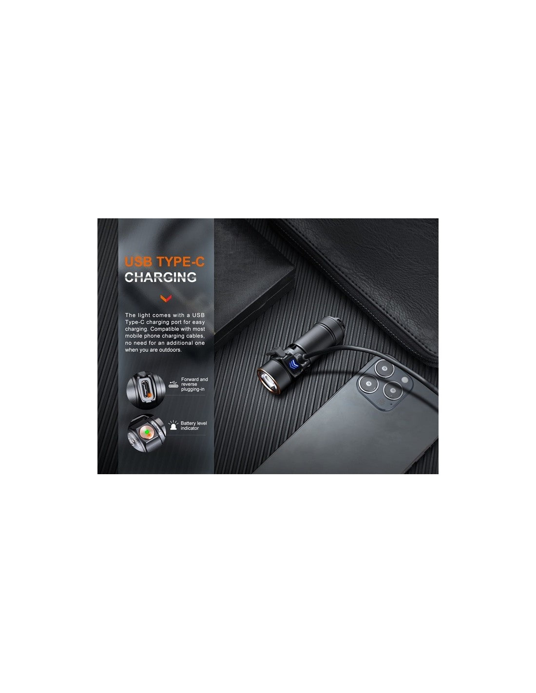 Linterna Fénix E18R V2.0