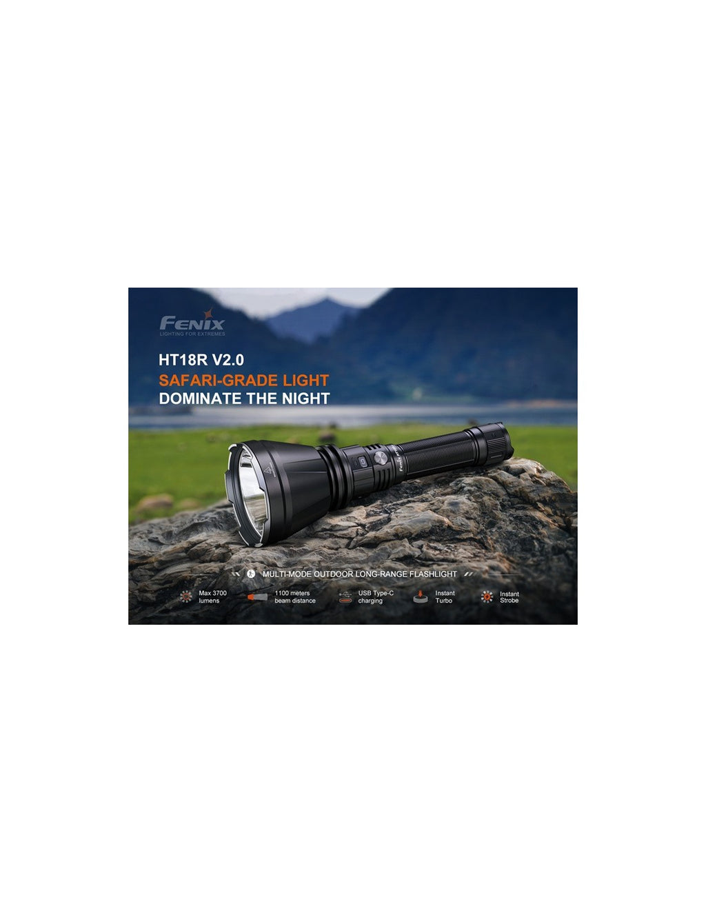 Linterna Recargable Fenix HT-18R V2.0