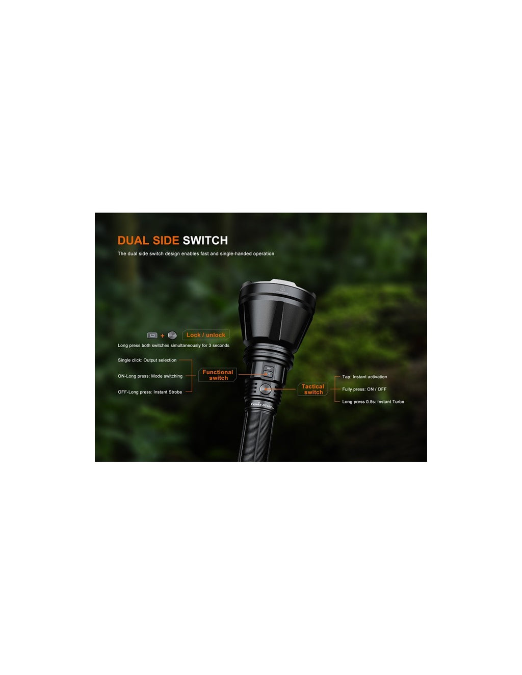 Linterna Recargable Fenix HT-18R V2.0