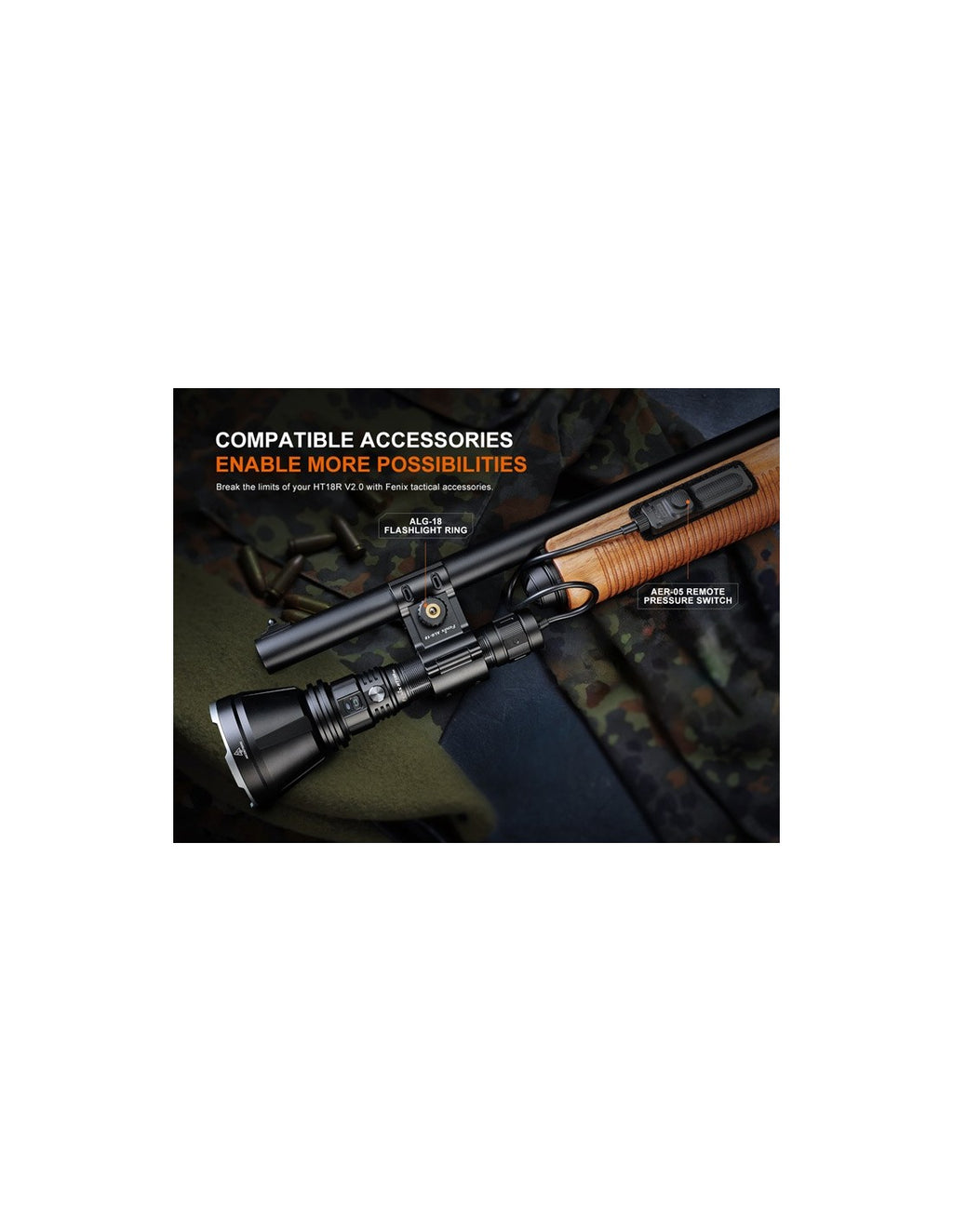 Linterna Recargable Fenix HT-18R V2.0