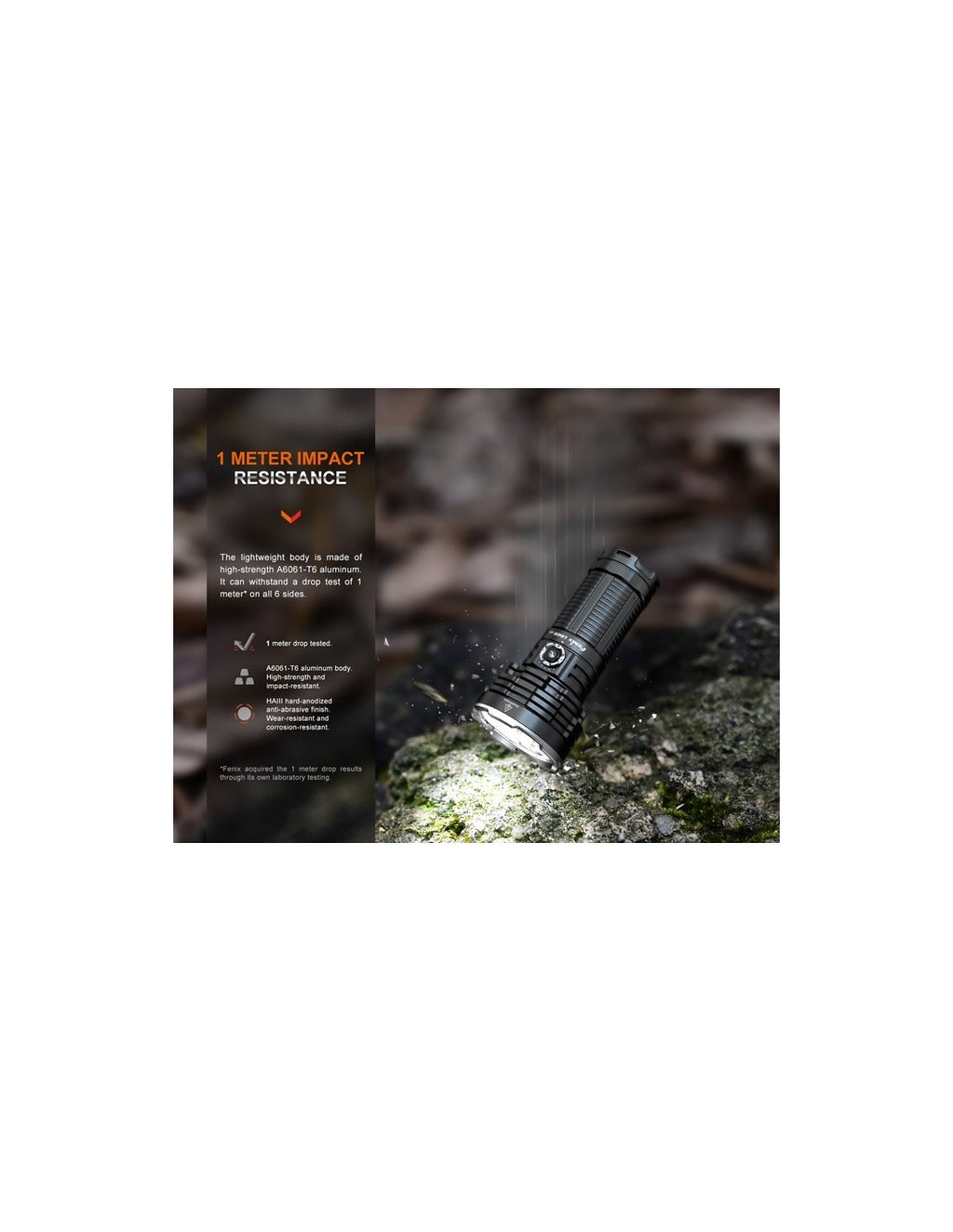 Linterna Potente Fenix LR40R v2.0