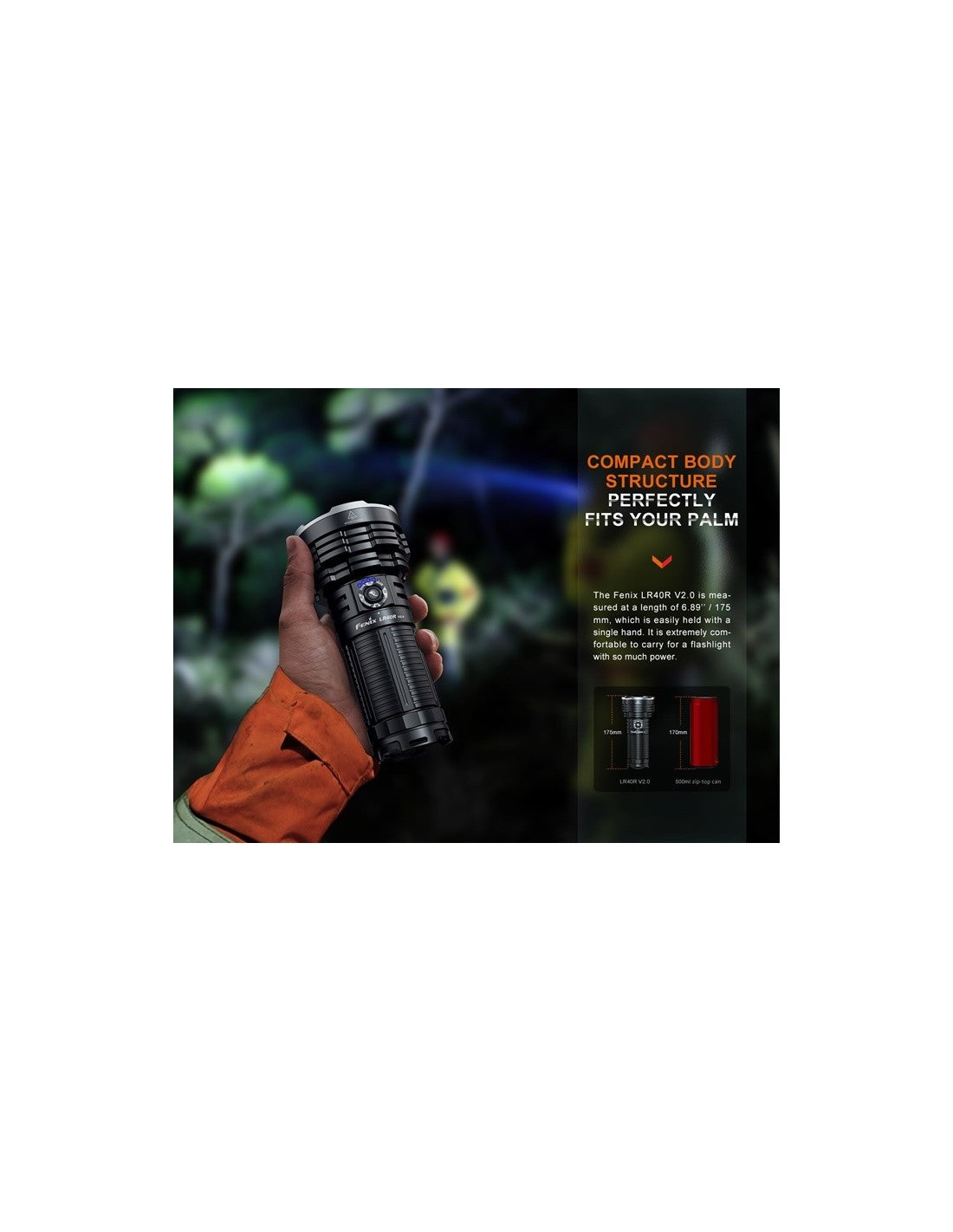Linterna Potente Fenix LR40R v2.0