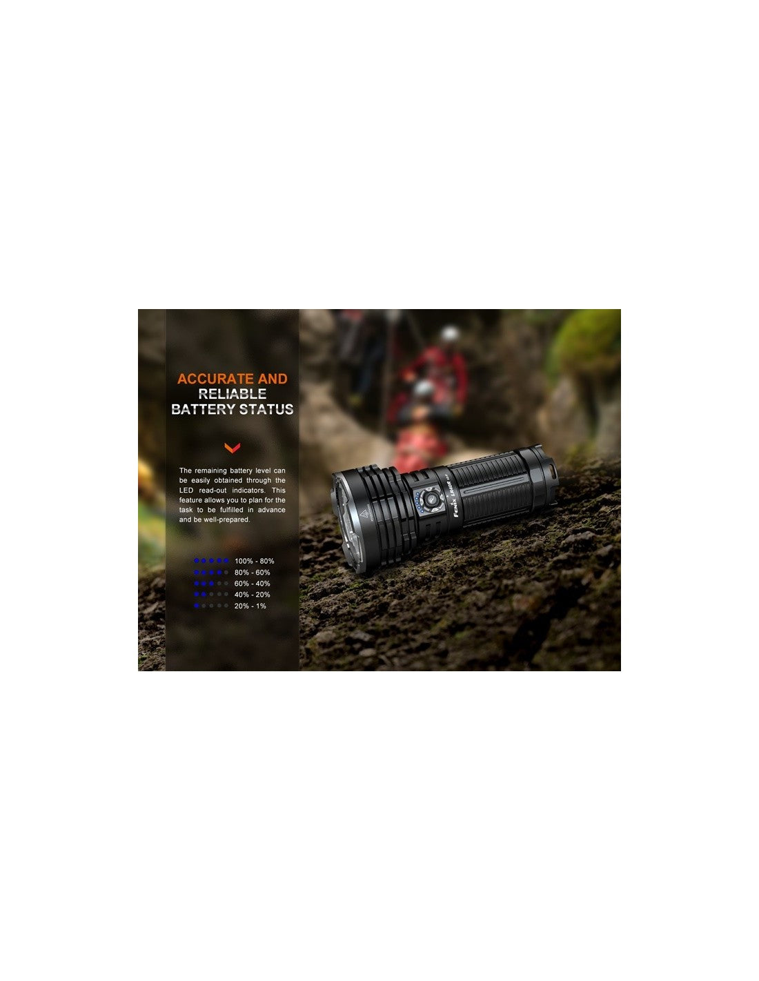 Linterna Potente Fenix LR40R v2.0