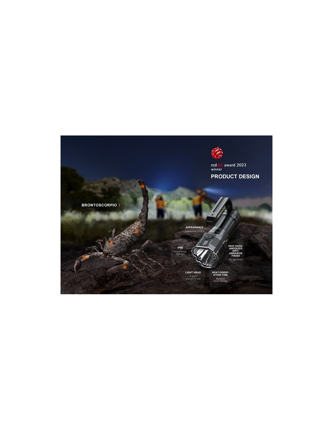 Linterna Potente Fenix LR-60R