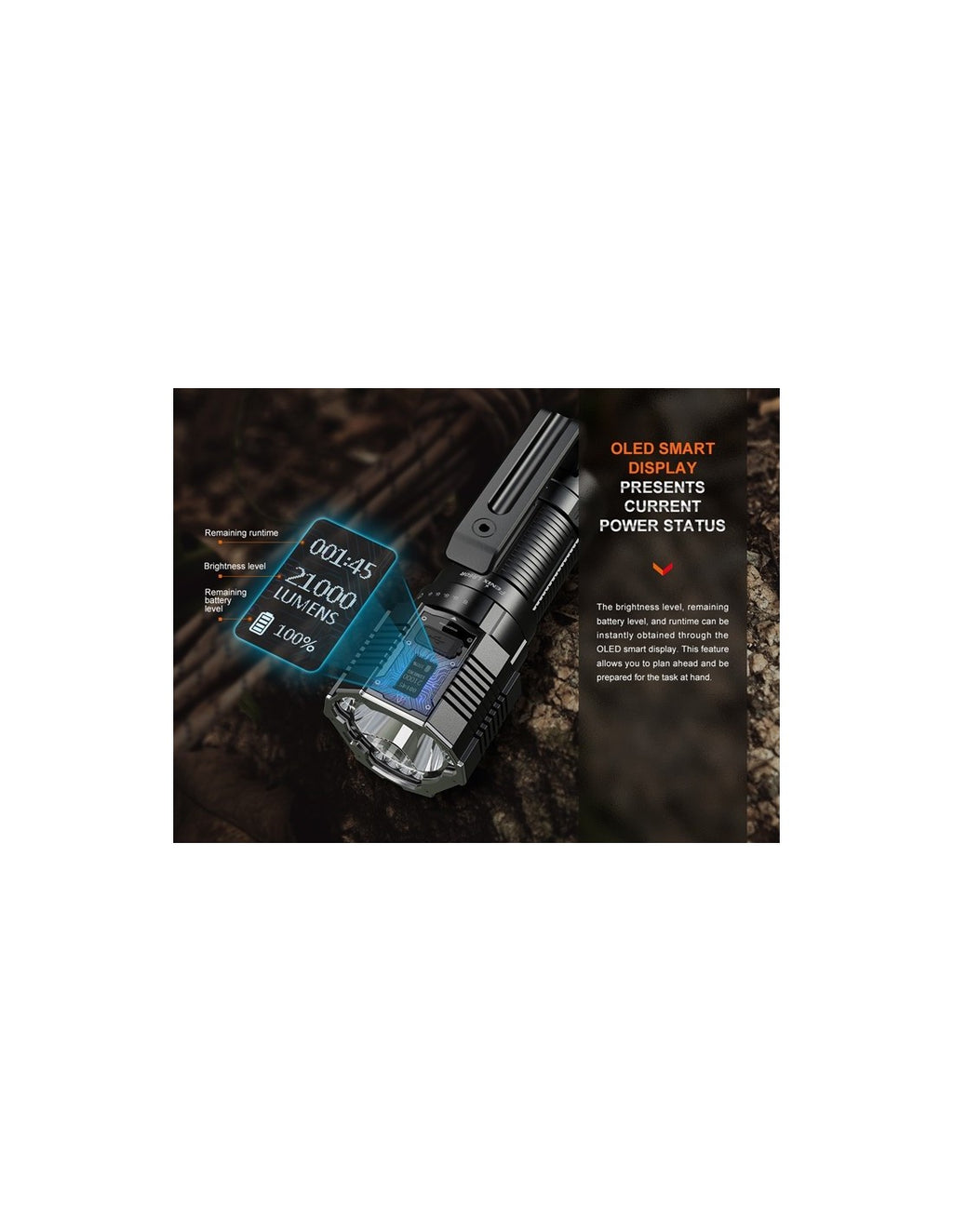 Linterna Potente Fenix LR-60R