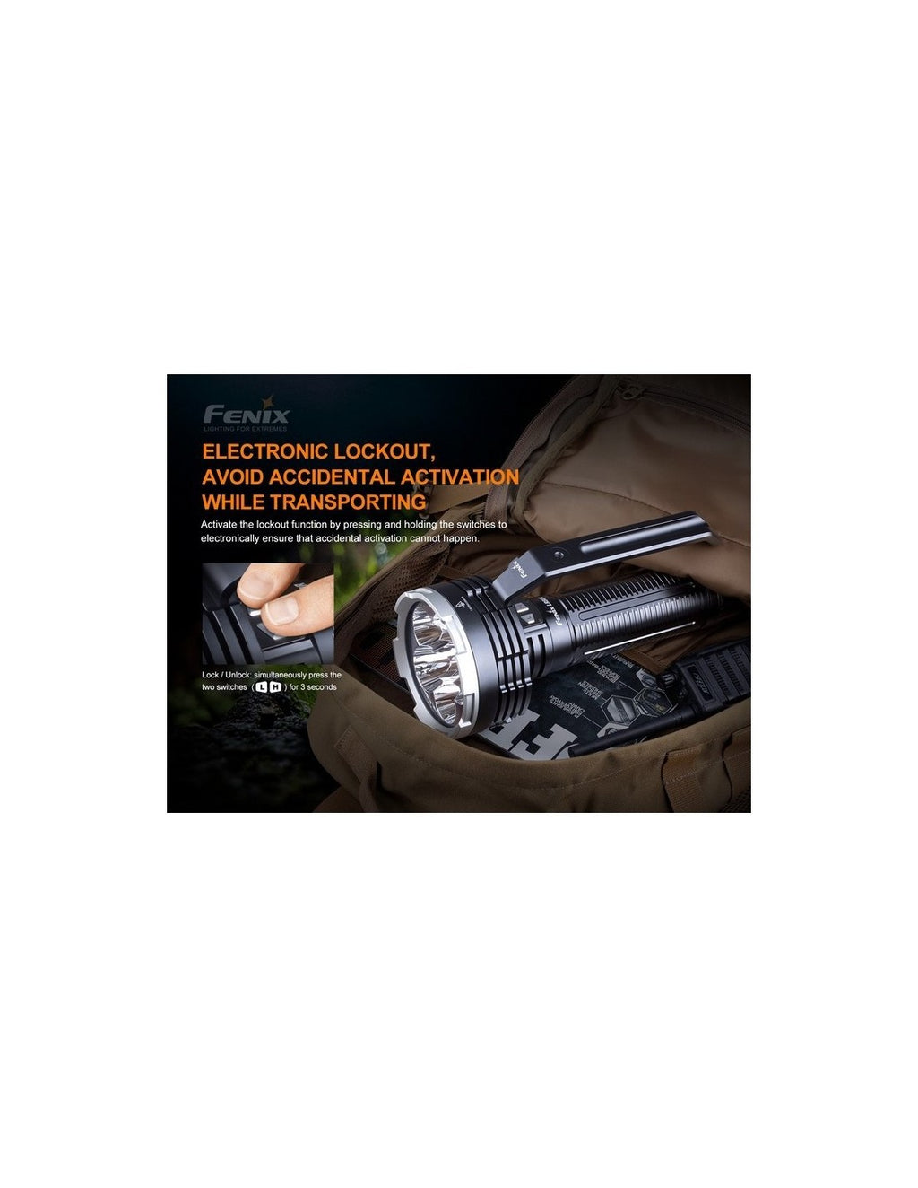 Linterna Potente  LR-80R