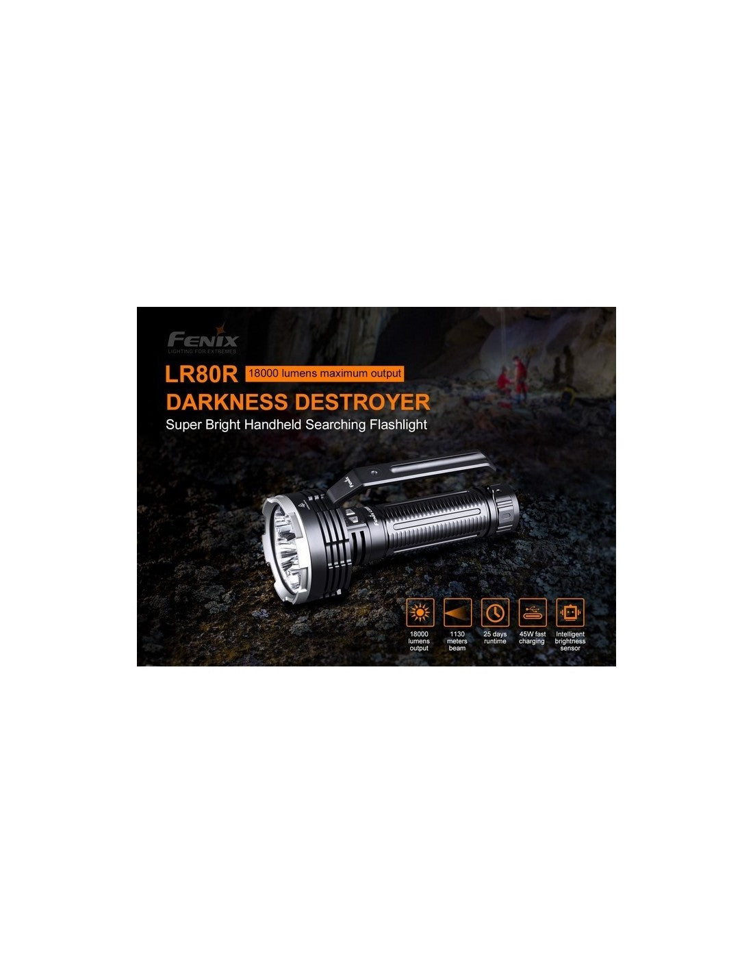 Linterna LR-80R