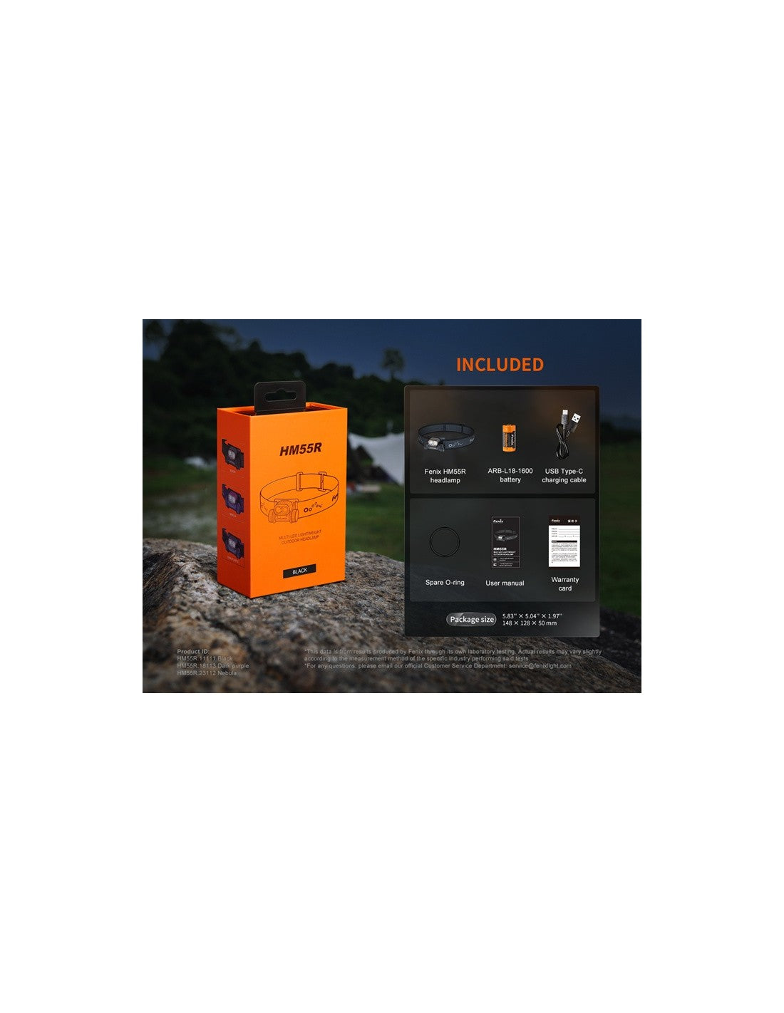 Linterna Frontal Fenix HM-55R