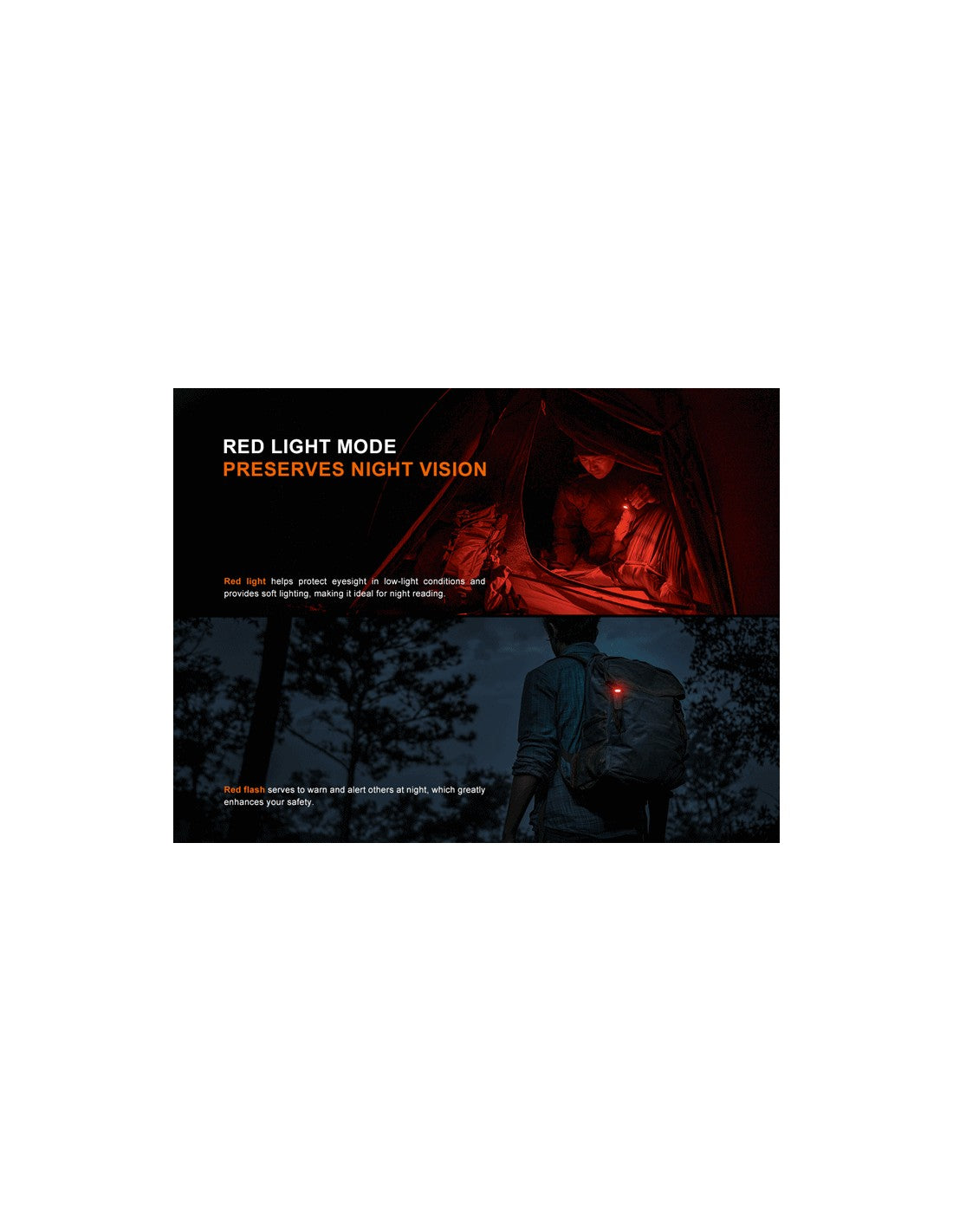 Linterna Fenix SW05R-RED