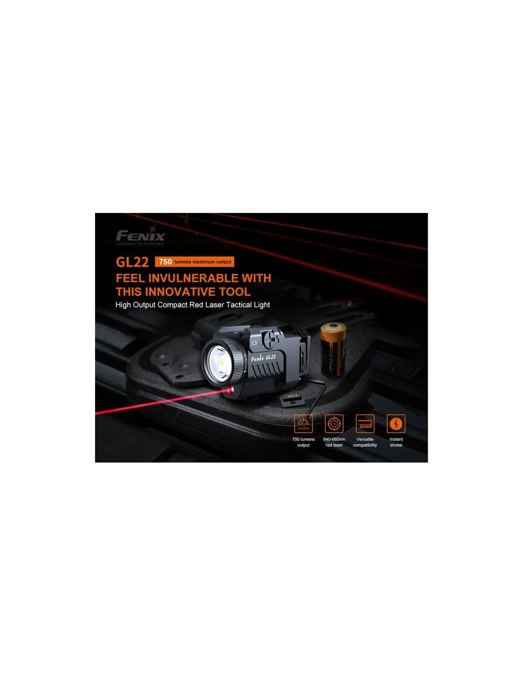 Linterna Fenix GL22 Pistola
