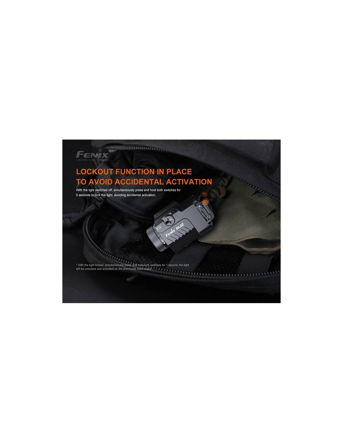 Linterna Fenix GL22 Pistola