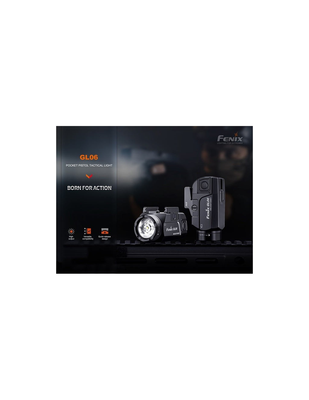 Linterna Fenix GL06 Pistola