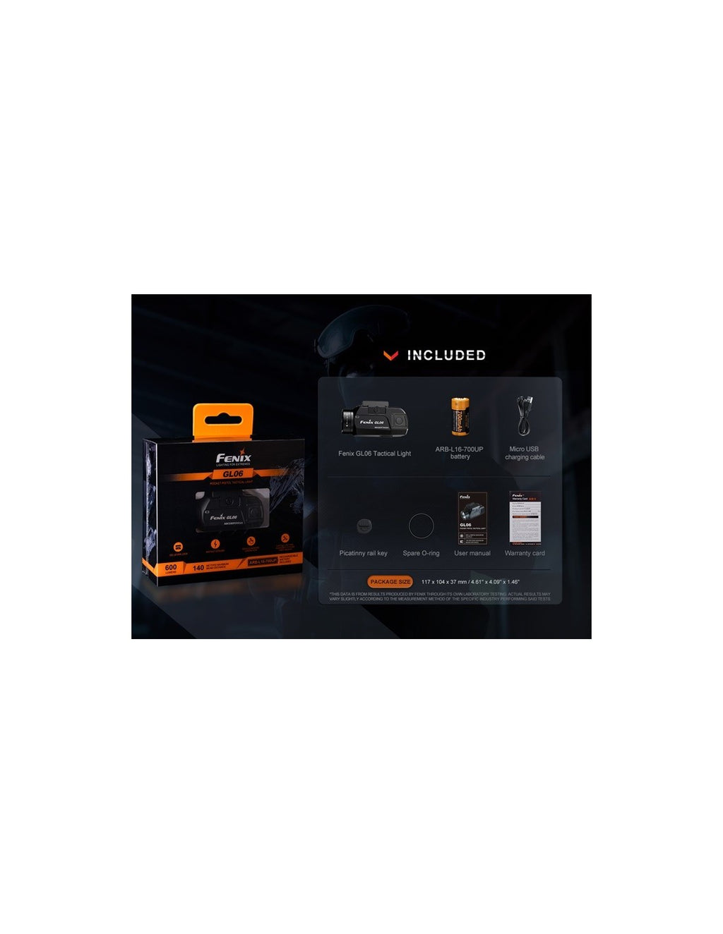 Linterna Fenix GL06 Pistola