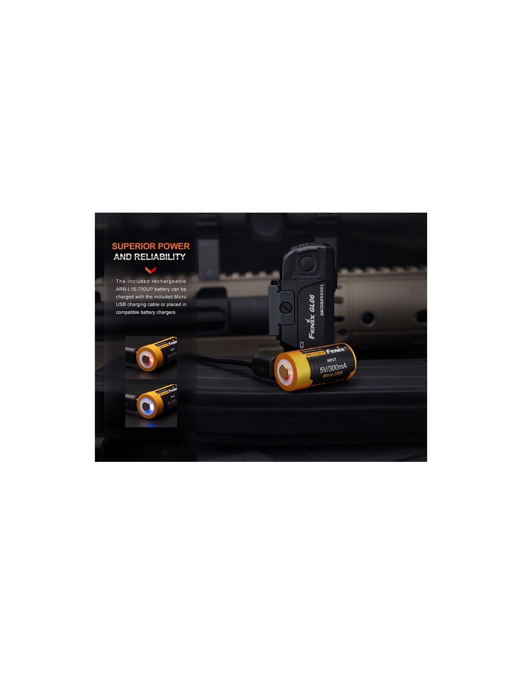 Linterna Fenix GL06 Pistola