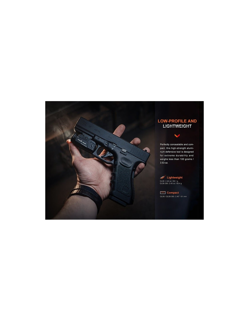 Linterna Fenix GL06 Pistola
