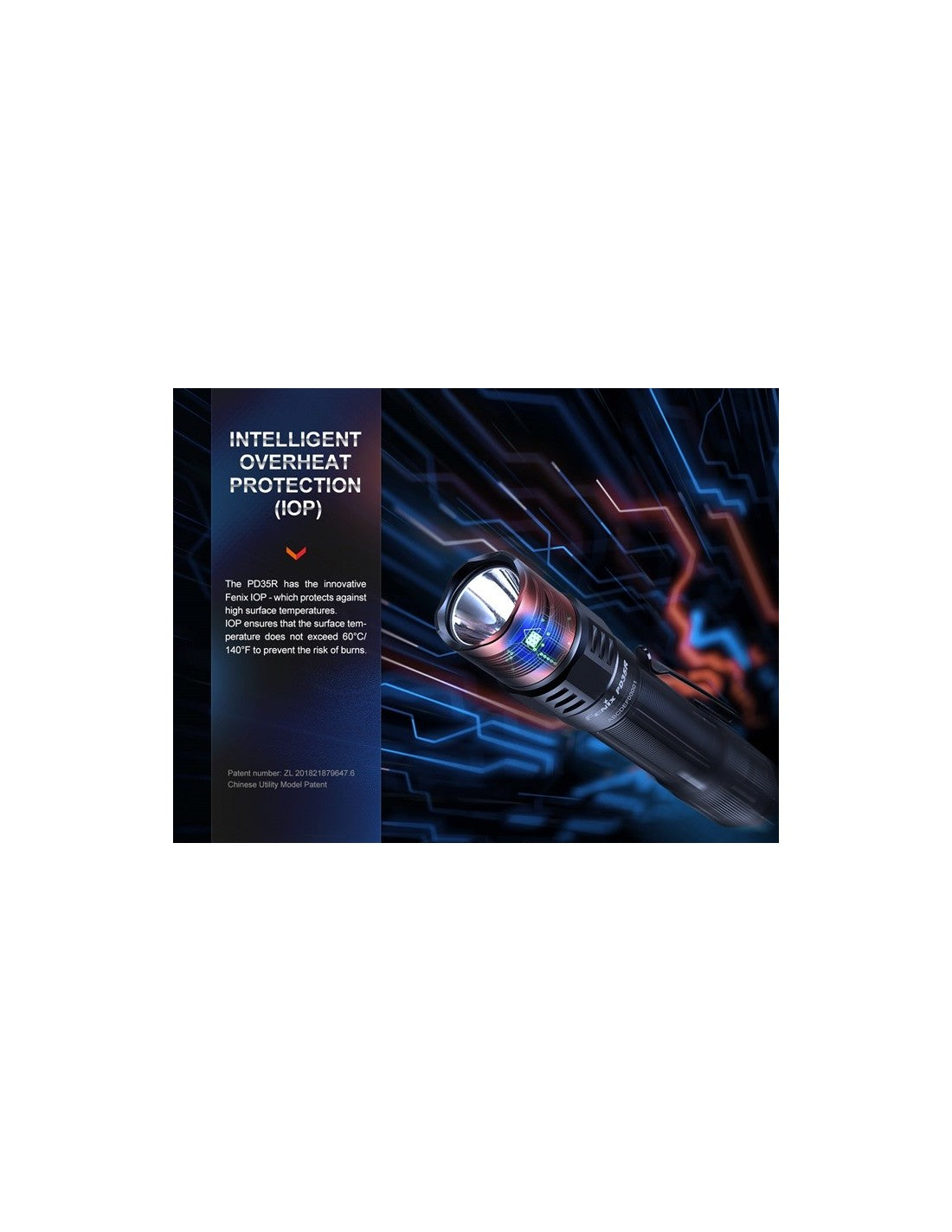 Linterna Fénix PD-35R con 1700 Lúmenes